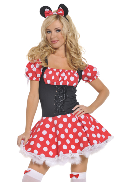 F1277 Minnie Mouse Minidress